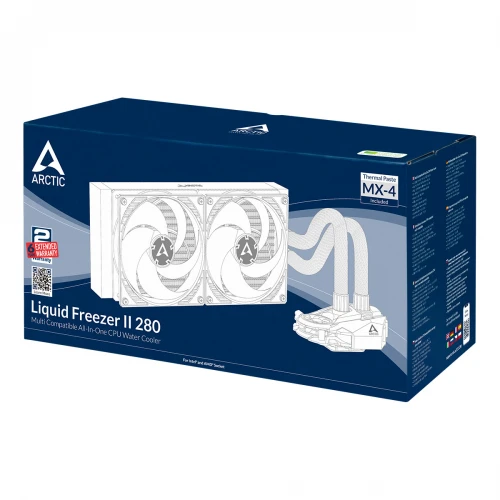 AiO Arctic Liquid Freezer II 280 OUTLET water