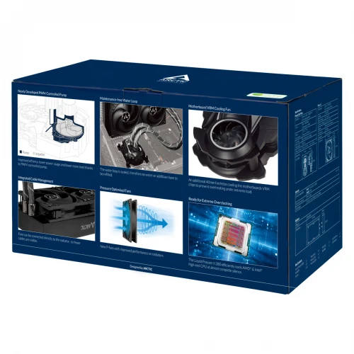 AiO Arctic Liquid Freezer II 280 OUTLET water