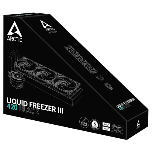 AiO Arctic Liquid Freezer III 420 Black