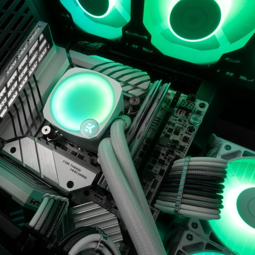 AiO EK Water Blocks EK-Nucleus CR360 Lux D-RGB White 360mm