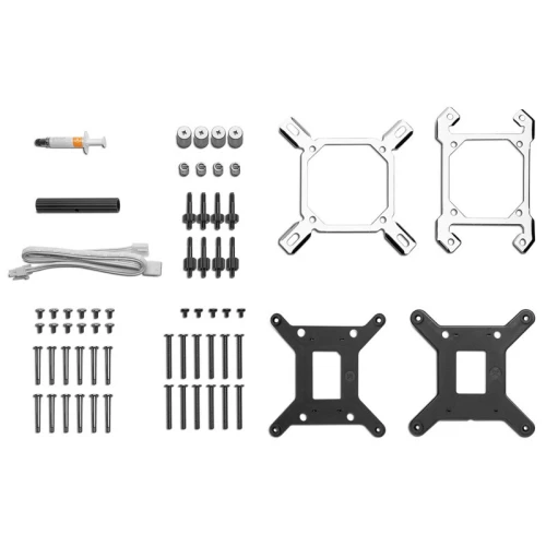 AiO EK Water Blocks EK-Nucleus CR360 Lux D-RGB White 360mm