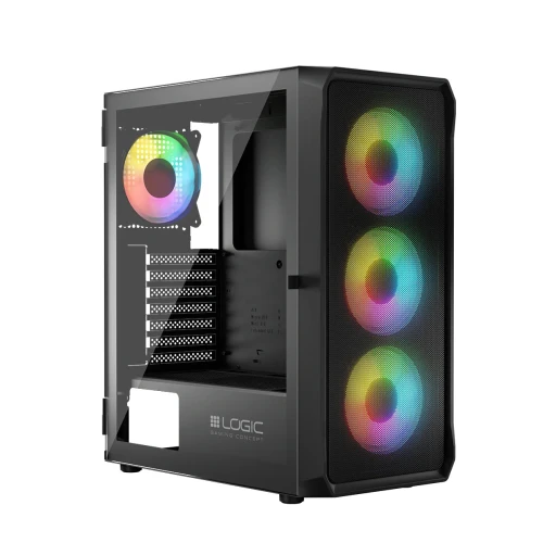 Logic Portos Midi ARGB Black