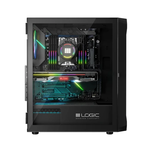 Logic Portos Midi ARGB Black
