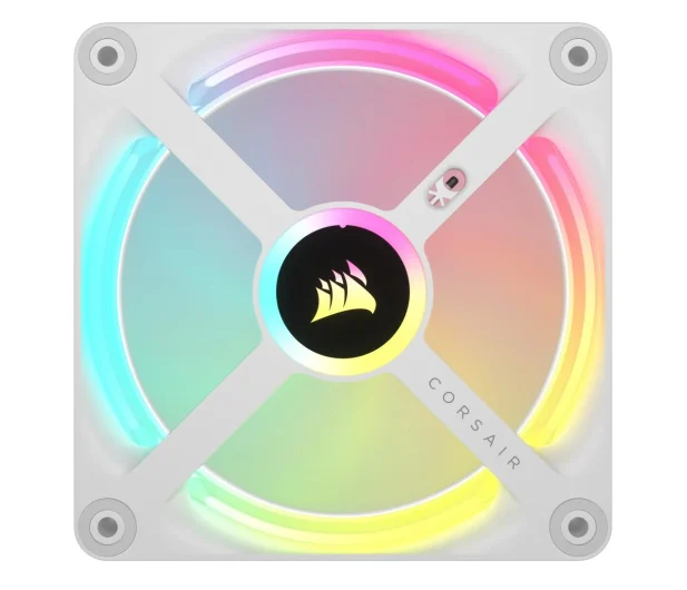 Corsair iCUE LINK QX120 PWM RGB White 120mm - photo 1