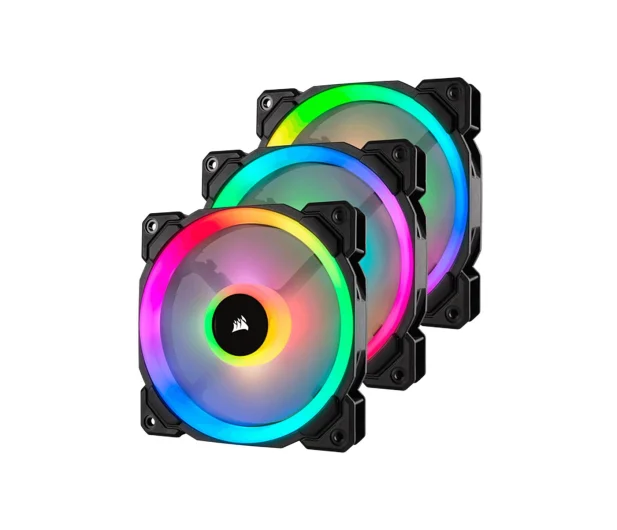 Corsair LL120 RGB LED Static PWM Triple Pack 3x120mm - photo 1