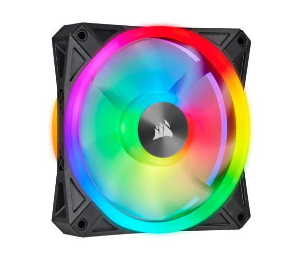 Corsair iCUE QL120 RGB PWM Triple Pack+Lighting Node 3x120