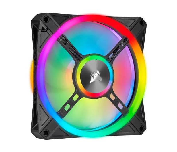 Corsair iCUE QL120 RGB PWM Triple Pack+Lighting Node 3x120