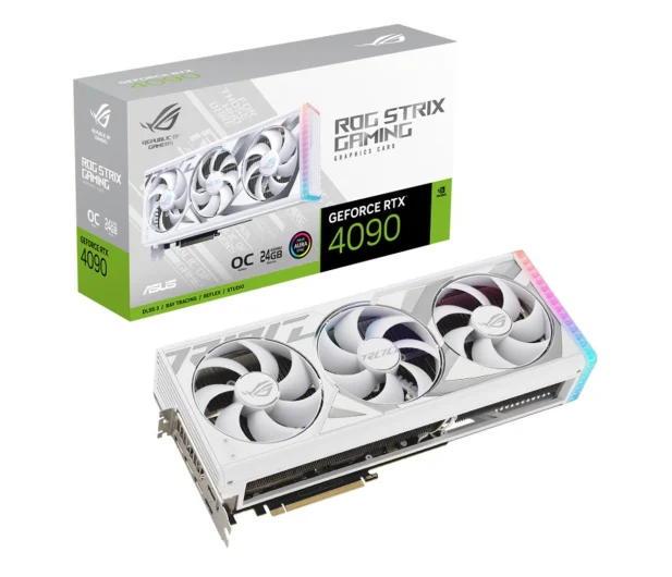 ASUS GeForce RTX 4090 ROG Strix Gaming White 24GB GDDR6X - photo 1