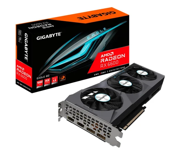 Gigabyte Radeon RX 6600 EAGLE 8GB GDDR6