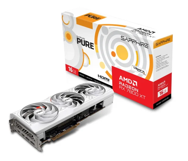 Sapphire Radeon RX 7800 XT PURE 16GB GDDR6 - photo 1