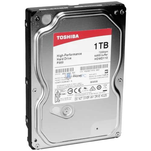 Toshiba P300 1TB 7200obr. 64MB - photo 2
